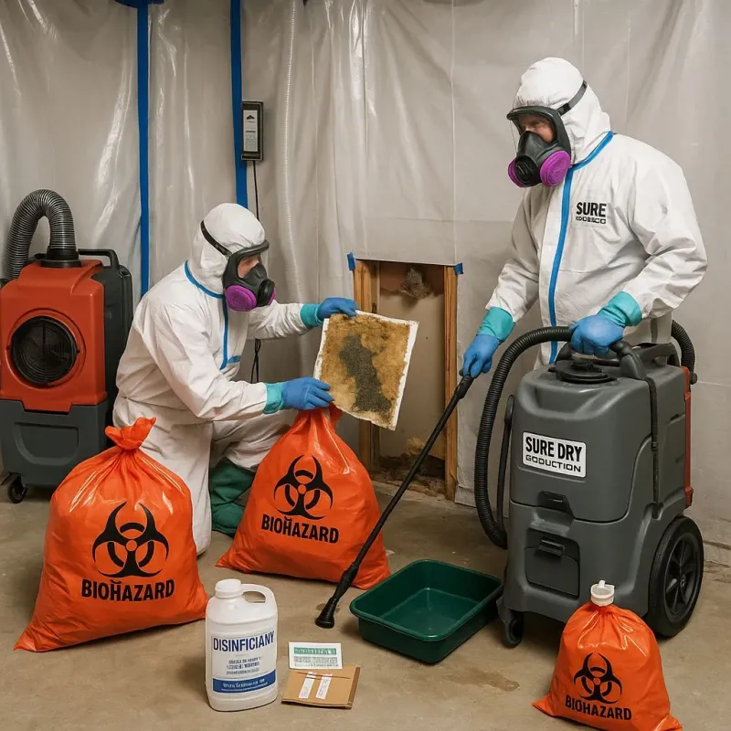 Contaminated Water Handling Protocols process in Batesville, MS